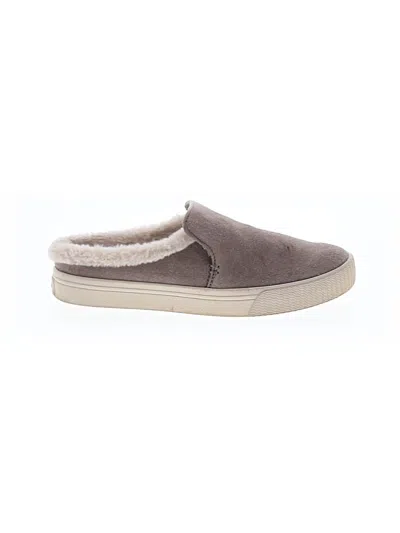 Pre-owned Toms Flats In Gray