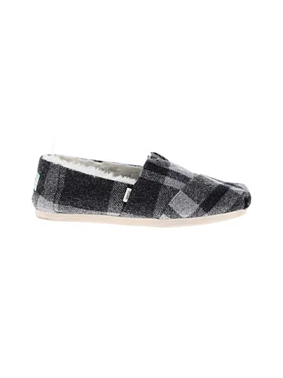 Pre-owned Toms Flats In Gray