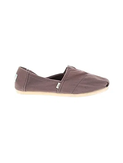 Pre-owned Toms Flats In Gray