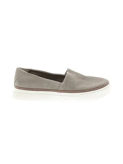 Pre-owned Toms Flats In Gray