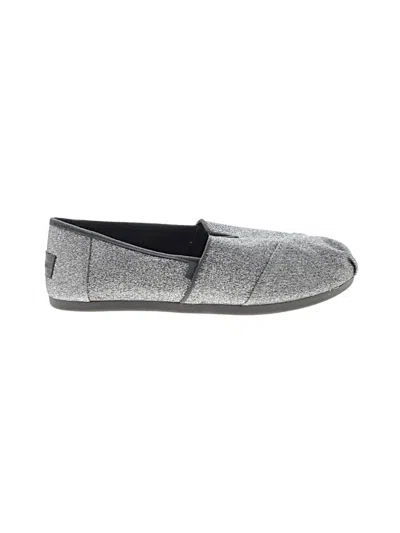 Pre-owned Toms Flats In Gray
