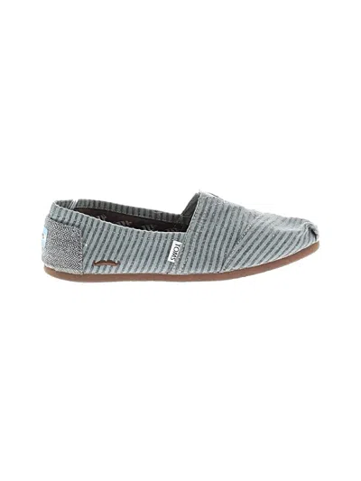 Pre-owned Toms Flats In Gray