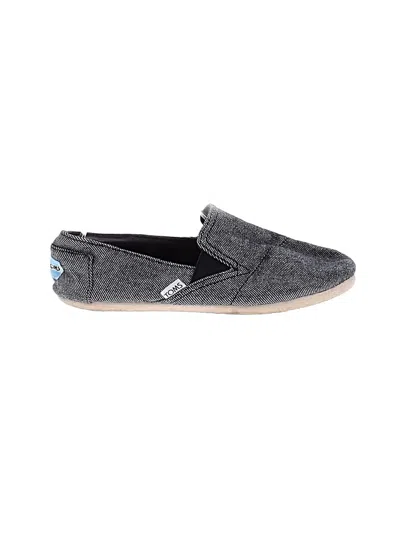 Pre-owned Toms Flats In Gray
