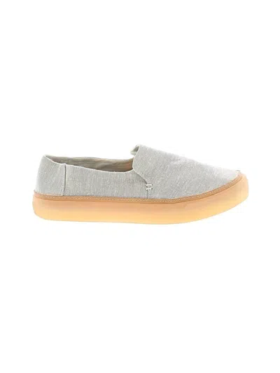 Pre-owned Toms Flats In Gray