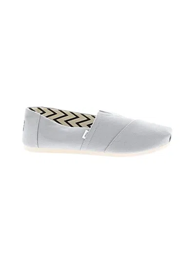Pre-owned Toms Flats In Gray