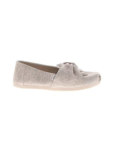 Pre-owned Toms Flats In Gray