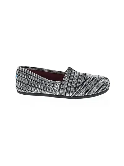 Pre-owned Toms Flats In Gray