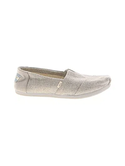 Pre-owned Toms Flats In Gray