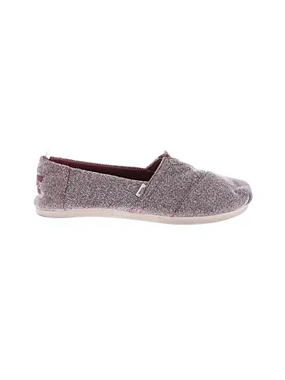 Pre-owned Toms Flats In Gray