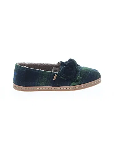 Pre-owned Toms Flats In Green