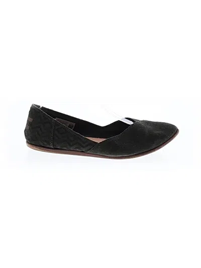 Pre-owned Toms Flats In Green