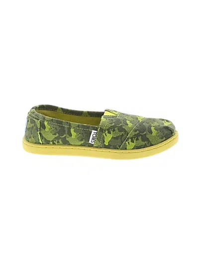 Toms Kids' Flats In Green