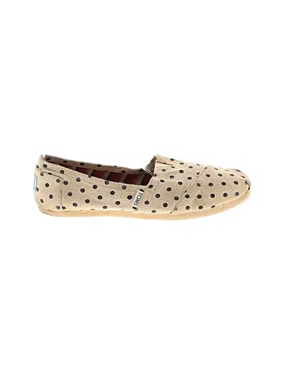 Pre-owned Toms Flats In Ivory