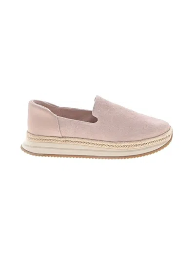 Pre-owned Toms Flats In Pink