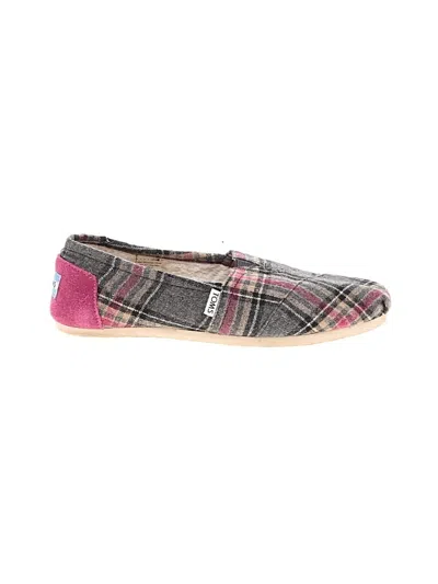 Pre-owned Toms Flats In Pink