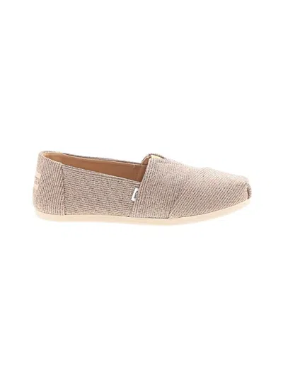Toms Flats In Tan