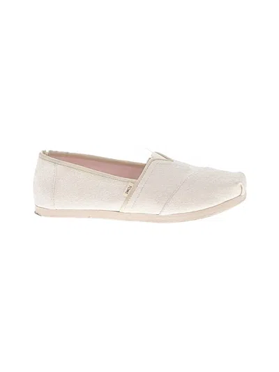 Pre-owned Toms Flats In White