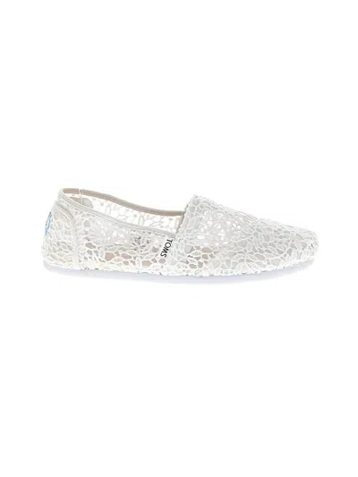 Pre-owned Toms Flats In White