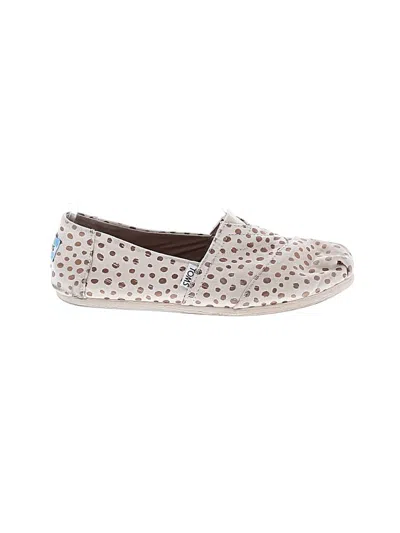 Pre-owned Toms Flats In White