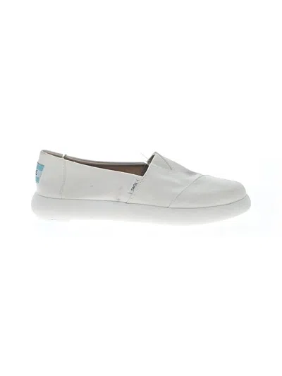 Pre-owned Toms Flats In White