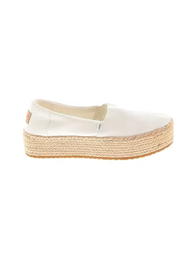 Pre-owned Toms Flats In White
