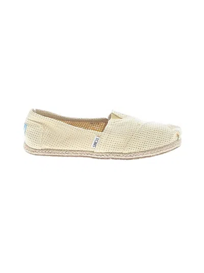 Pre-owned Toms Flats In Yellow