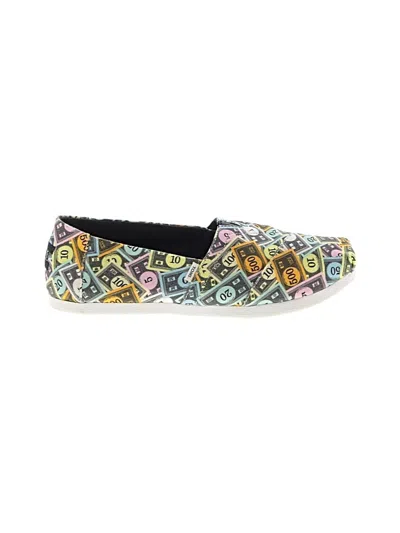 Pre-owned Toms Flats In Yellow