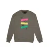 Toms Fleece Crewneck Sweatshirt In Gray