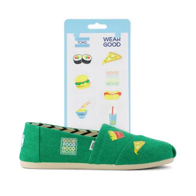 Toms Food Snacks Glow In The Dark Shoe Tattoos 2 Pack In Multi