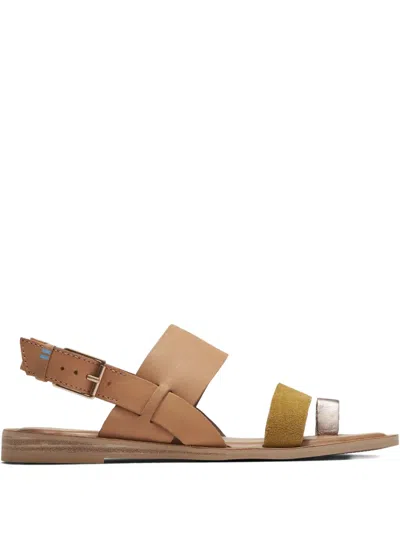 Toms Freya "beige" Slingback Sandals In Neutral