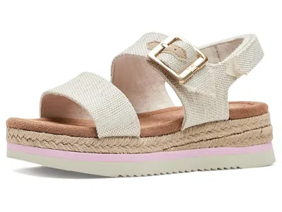 Toms Giana (little Kid/big Kid) Girls Shoes Natural : 2 Little Kid M, Synthetic In Brown