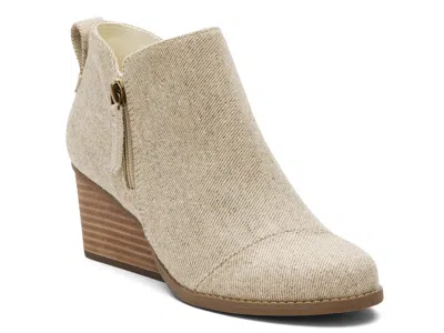 Toms Goldie Wedge Bootie In Multi