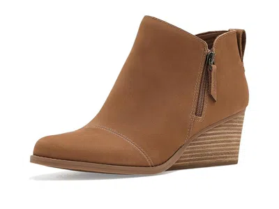 Toms Goldie Women's Boots Brown: 10 B - Medium, Leather