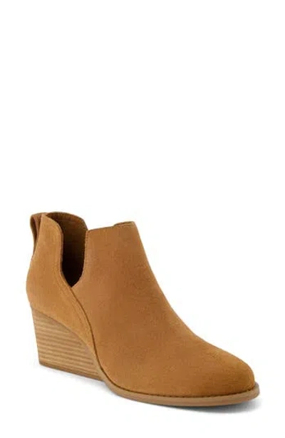 Toms Gwen Wedge Bootie In Brown