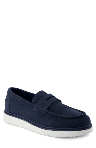 Toms Havana Penny Loafer In Blue