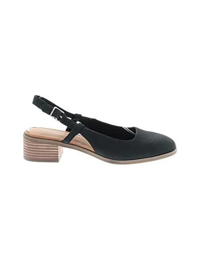Pre-owned Toms Heels In Black