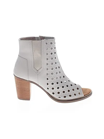 Pre-owned Toms Heels In Blue