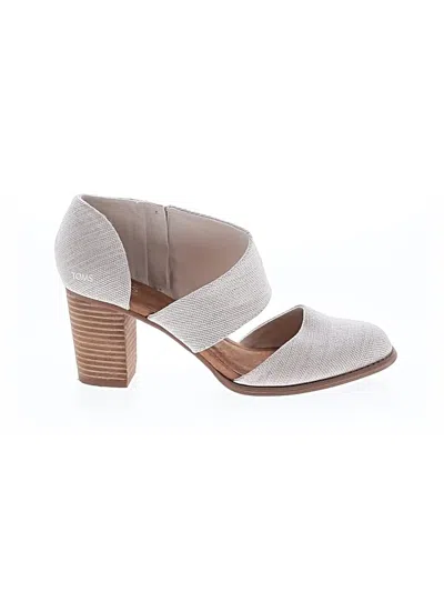 Pre-owned Toms Heels In White