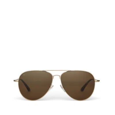 Toms Hudson Gold Polarized Handcrafted Sunglasses In Multi