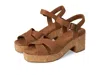 Toms Isla Platform Sandal In Brown