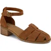 Toms Jaclyn Ankle Strap Fisherman Sandal In Brown