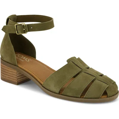 Toms Jaclyn Ankle Strap Fisherman Sandal In Multi