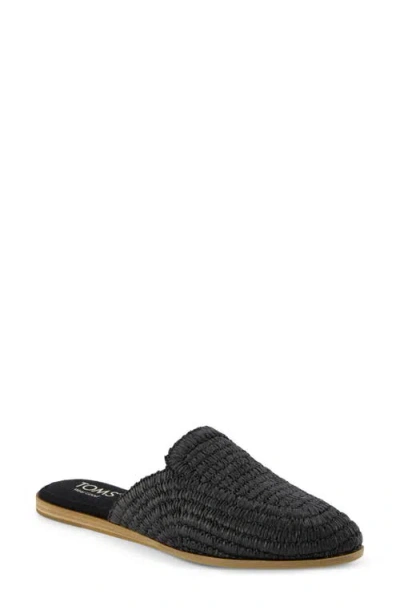 Toms Jade Mule In Black
