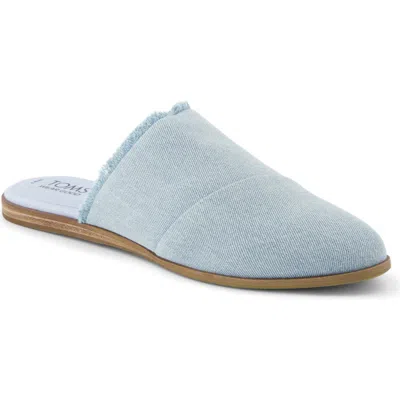 Toms Jade Mule In Pastel Blue
