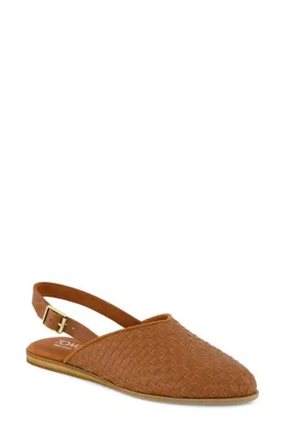 Toms Jade Slingback Mule In Nude