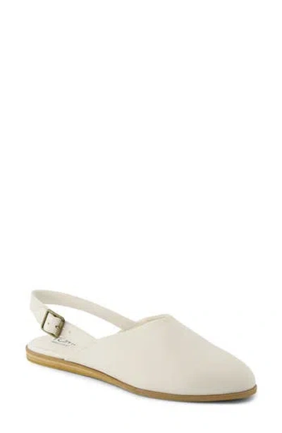 Toms Jade Slingback Mule In White
