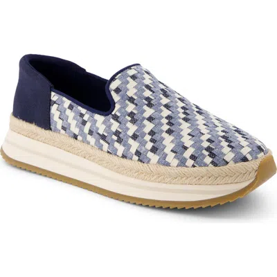 Toms Jocely Espadrille Sneaker In Blue