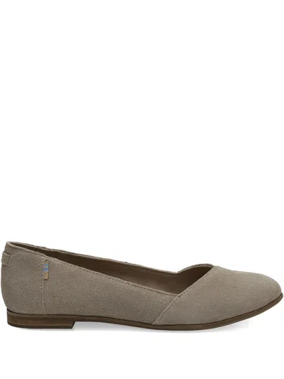 Toms Julie "desert Taupe" Ballet Flats In Gray