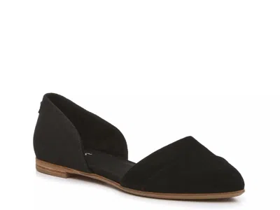 Toms Jutti Flat In Black