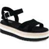 Toms Kai Espadrille Flatform Sandal